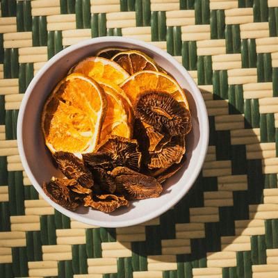 The Sun Box — A bowl of assorted dried fruit